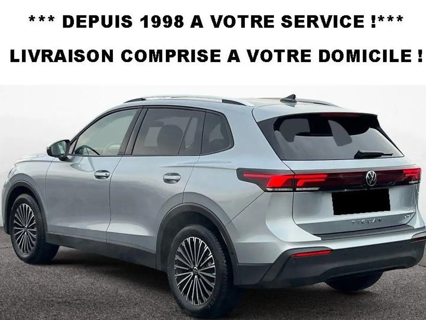 Volkswagen Tiguan NOUVEAU MODELE 1.5 TSI 150 DSG livré chez vous Gris - 1