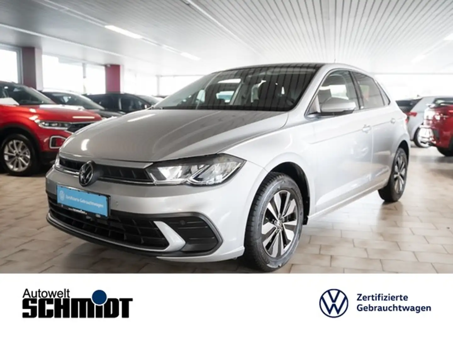 Volkswagen Polo 1,0 TSI Move Pano AppConnect Parkpilot Alu Sitz... Zilver - 1