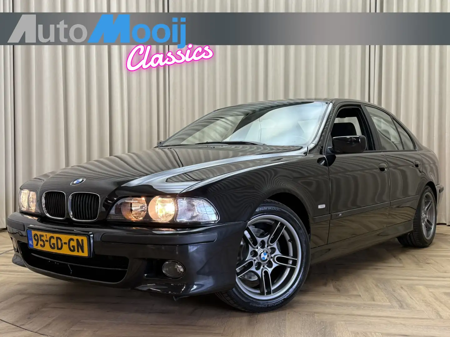 BMW 523 5-serie E39 523i M-Sport / Org. NL / 1e Eigenaar / Negro - 1