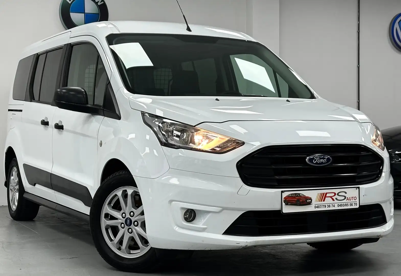 Ford Transit Connect 5 PLACES- GARANTIE 12 MOIS-GPS-CAMERA-PARFAIT ETAT Wit - 2