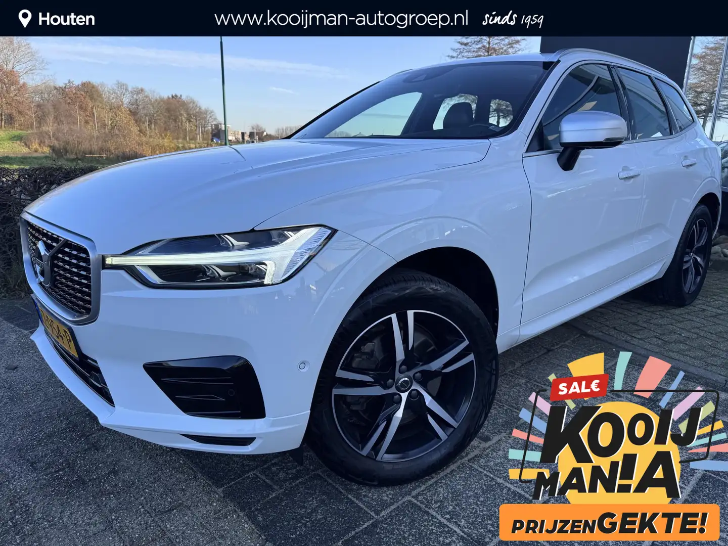 Volvo XC60 2.0 T5 R-Design | Eerste Eigenaar | Trekhaak | 360 Wit - 1