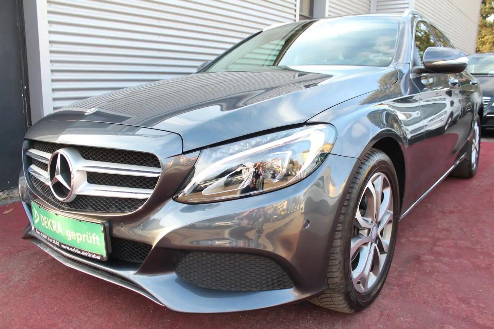 Mercedes-Benz C 180 T AVANTGARDE KLIMA NAVI LED BURMESTER 2.Hd Grau - 1