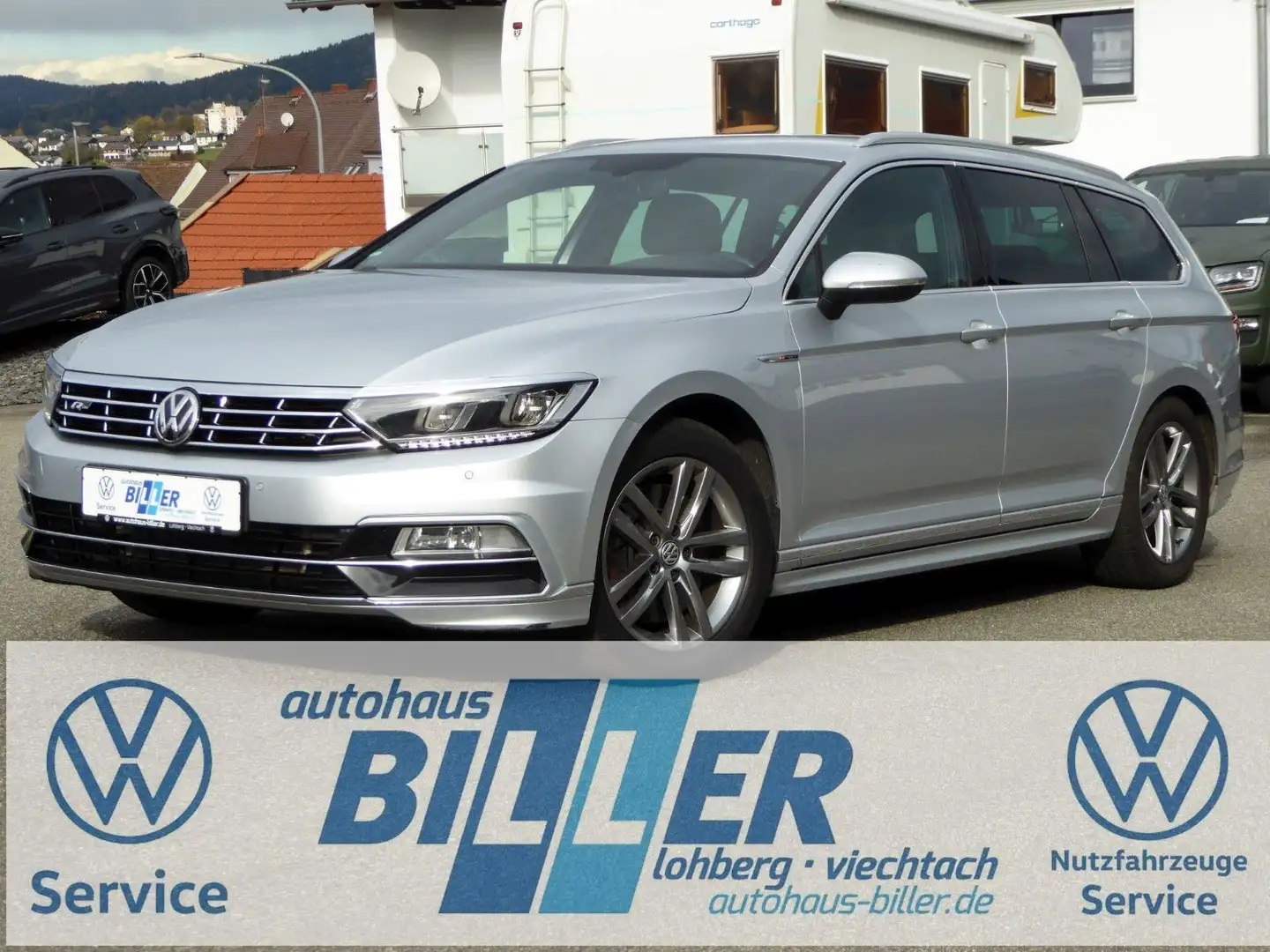Volkswagen Passat Variant 2.0 TDI DSG 4M R-Line AHK|DCC Argent - 1