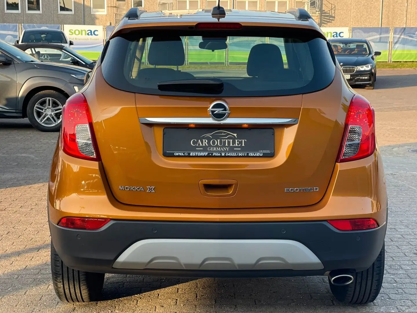 Opel Mokka X 1.6 CDTI | PDC | Navi | 1.Hand Orange - 2