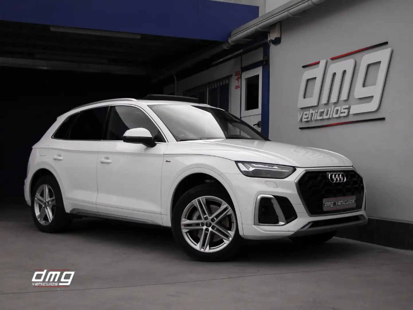 Audi Q5 50 TFSIe S line quattro-ultra S tronic Blanco - 1