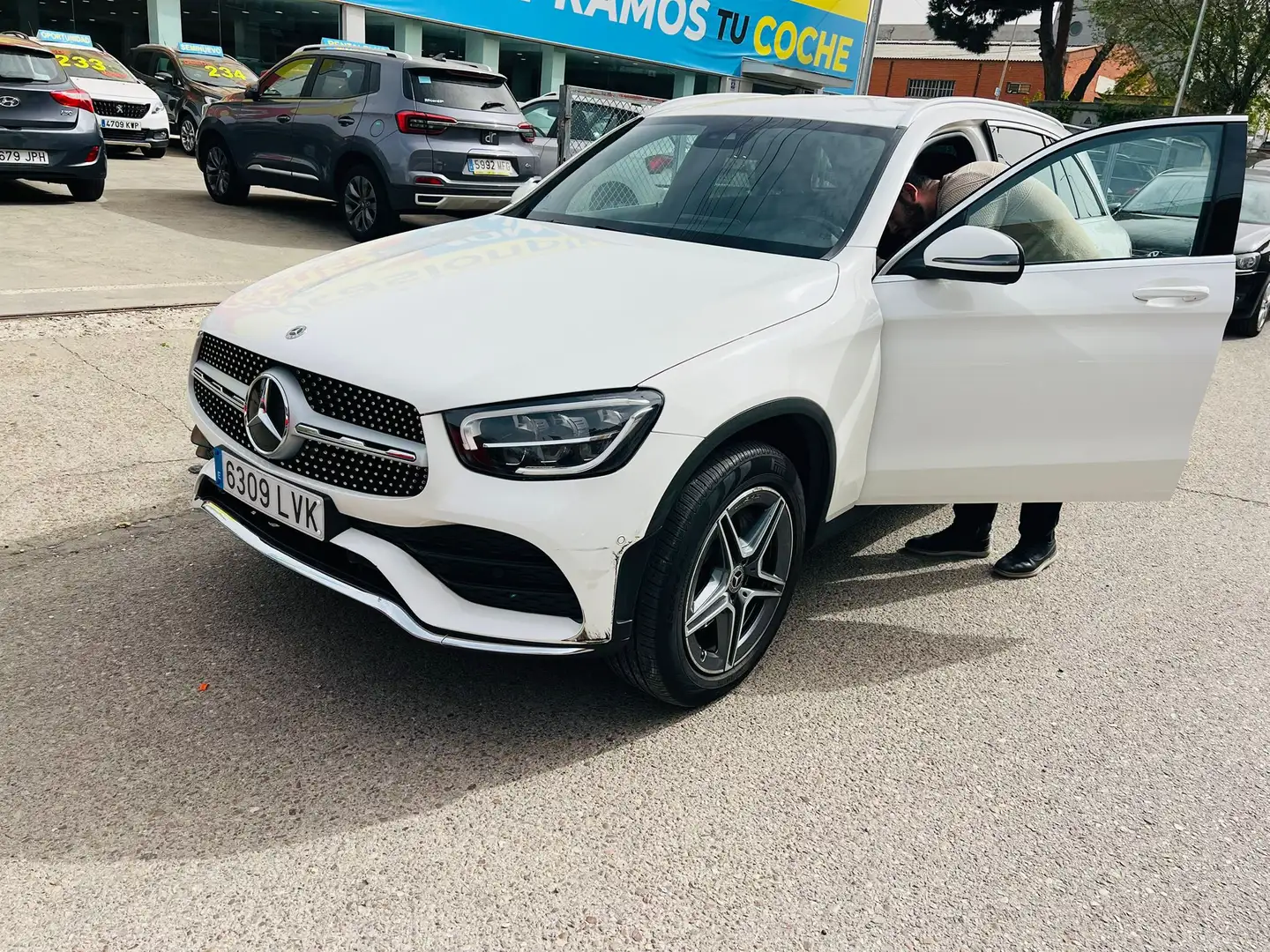 Mercedes-Benz GLC 300 GLC 300de 4Matic 9G-Tronic Blanco - 2