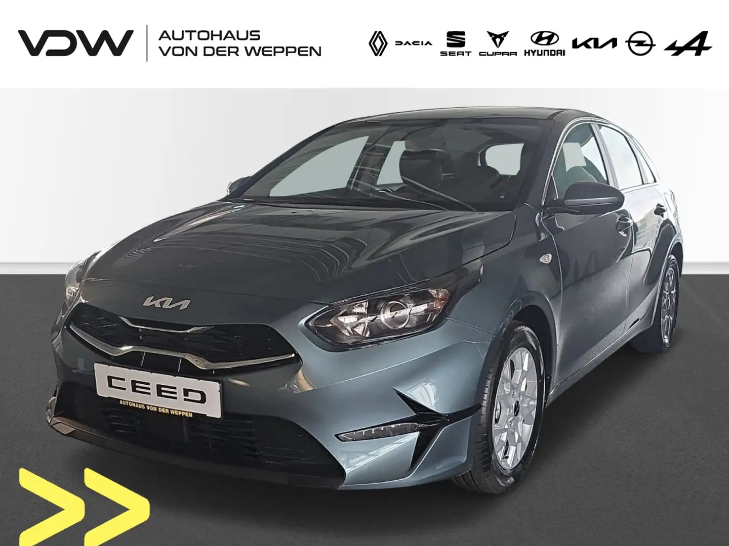 Kia Ceed / cee'd Vision 1.5T 140 DCT7 VIS KOMF+ (NAV) Klima Navi Grau - 1