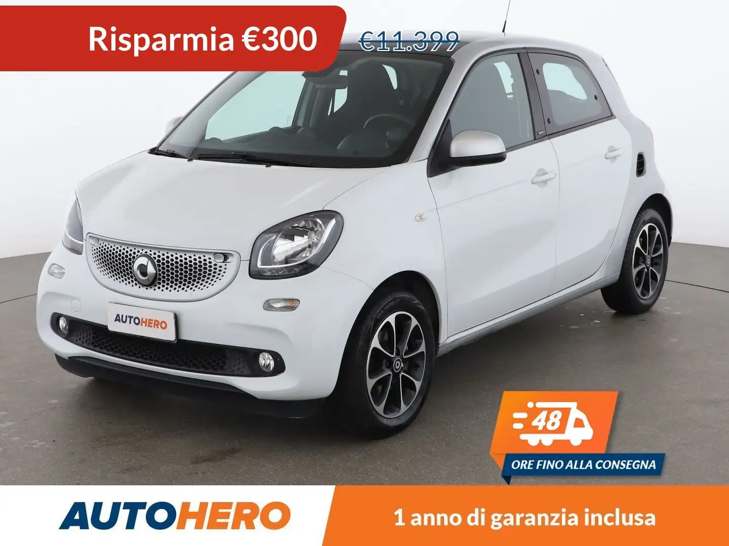 smart forFour 1.0 Passion 70 CV twinamic Bianco - 1