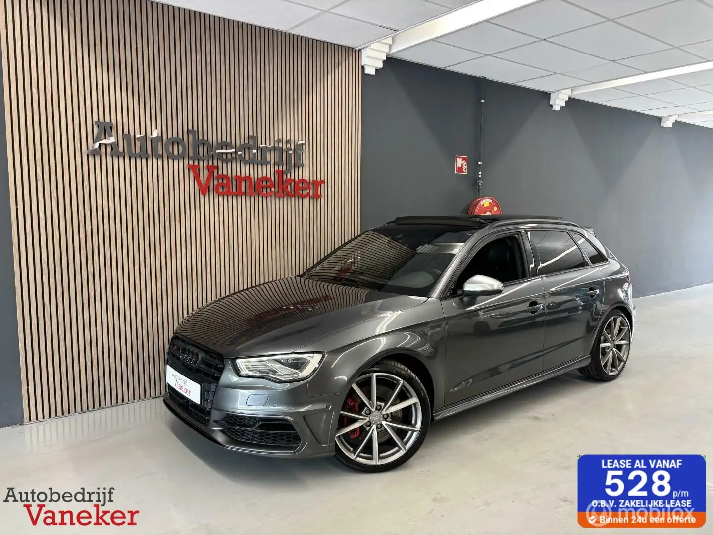 Audi S3 quattro|Pano|B&O|ACC|CAM|Daytona grey|Dealer onder Grijs - 1