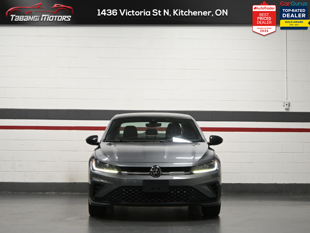 2025 Volkswagen Jetta Comfortline SPORT Leather Sunroof Adaptive Cruise