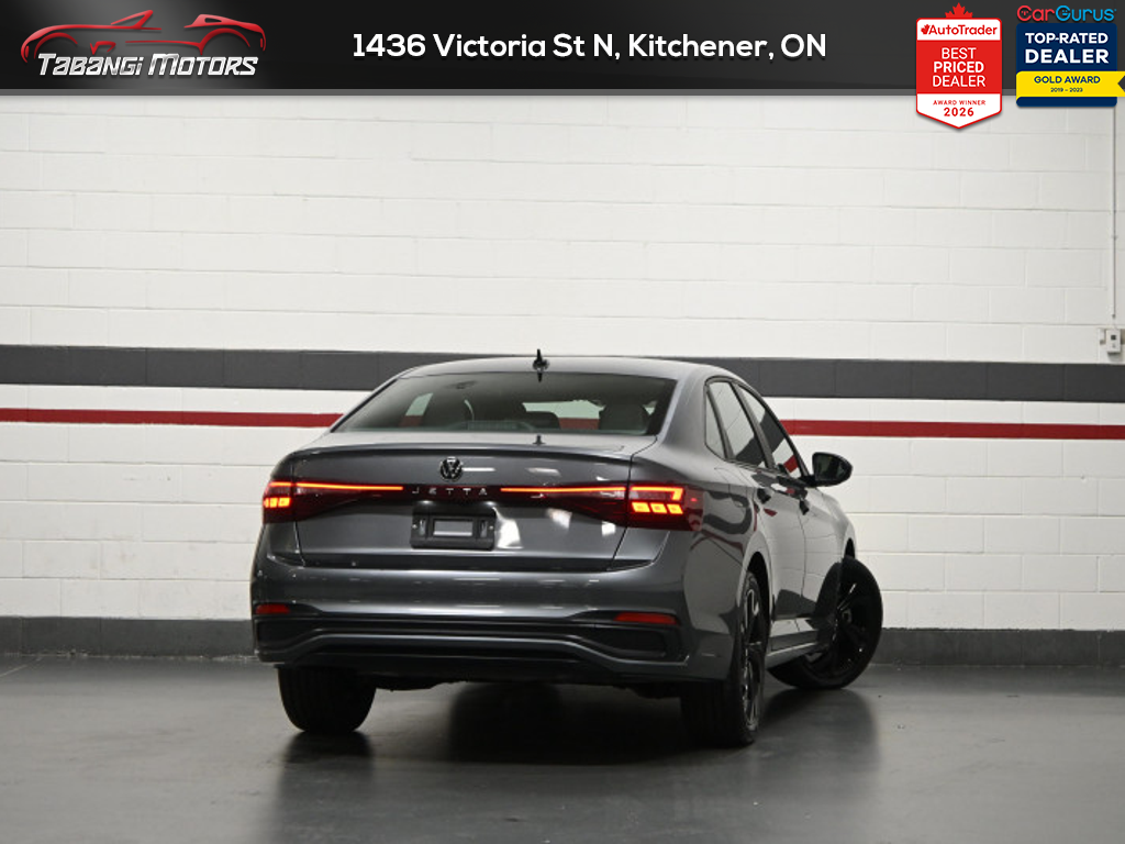 2025 Volkswagen Jetta Comfortline SPORT Leather Sunroof Adaptive Cruise