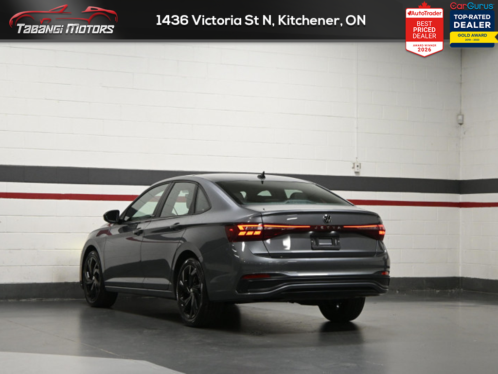 2025 Volkswagen Jetta Comfortline SPORT Leather Sunroof Adaptive Cruise
