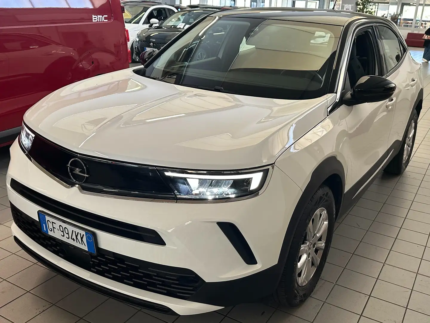 Opel Mokka 1.2 t Edition 100cv Weiß - 1