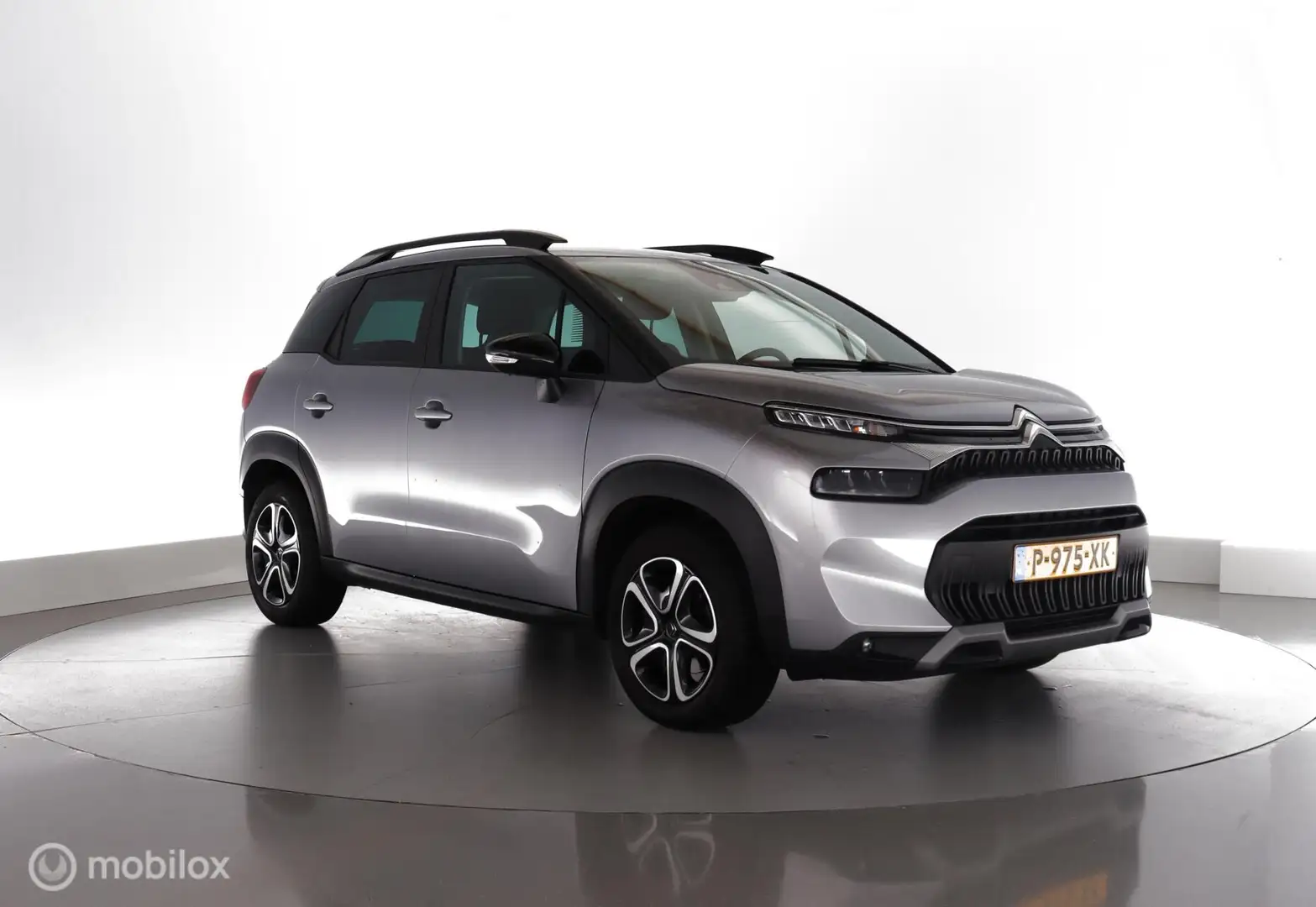 Citroen C3 Aircross 1.2 110PK Feel trekhaak|led|nav|dab|cam|pdc Grijs - 2