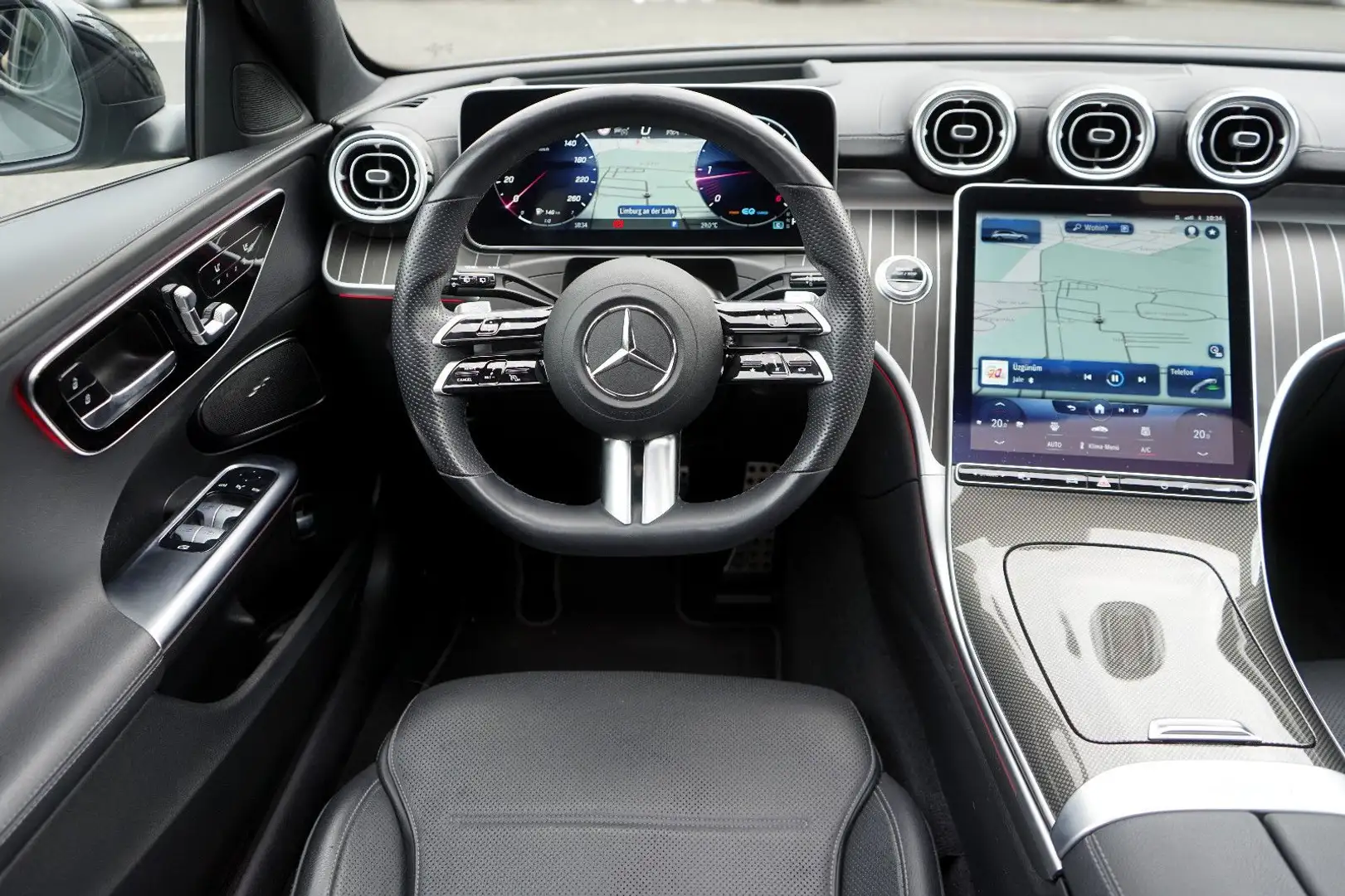 Mercedes-Benz C 300 d*AMG*Night*Head*360*ACC*Massage*Laser*Pano Gris - 2