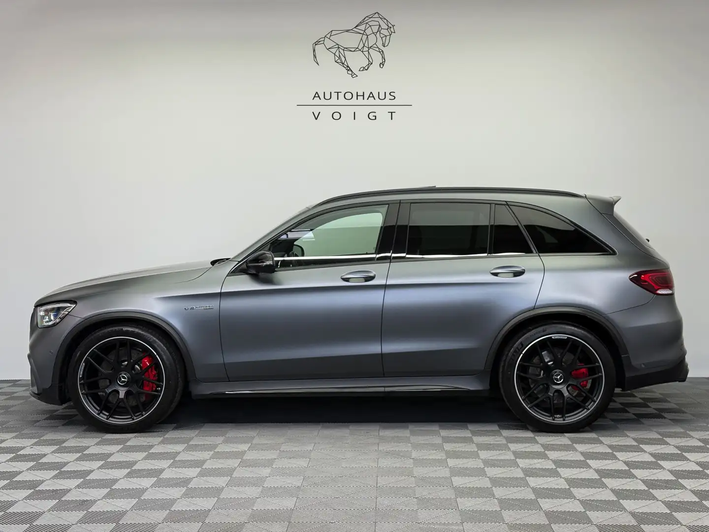 Mercedes-Benz GLC 63 AMG |MwSt.|Night|Pano|Sport-AGA|Burmester Grau - 1