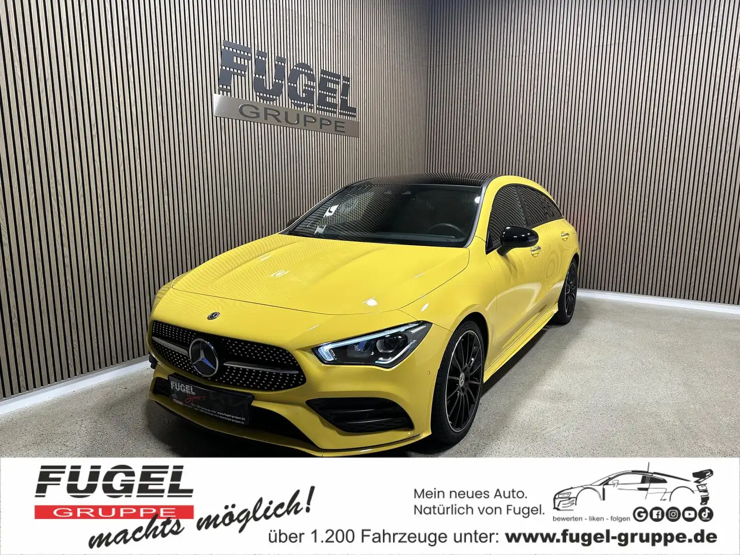 Mercedes-Benz 220d AMG-Line Wide|LED|Leder|Pano|Burmester Jaune - 1