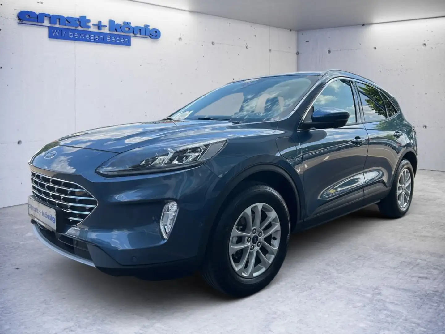 Ford Kuga 2.5 Duratec PHEV TITANIUM X Bleu - 1