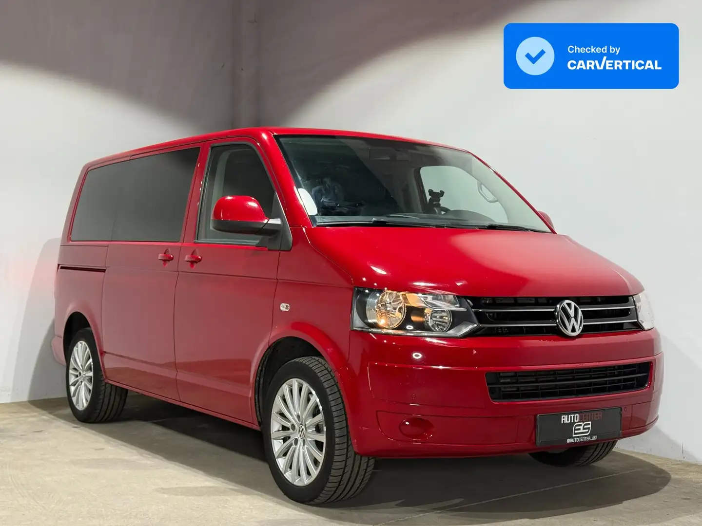 Volkswagen T5 2.0 TDI Multivan Comfortline AHK KLIMA Rojo - 1