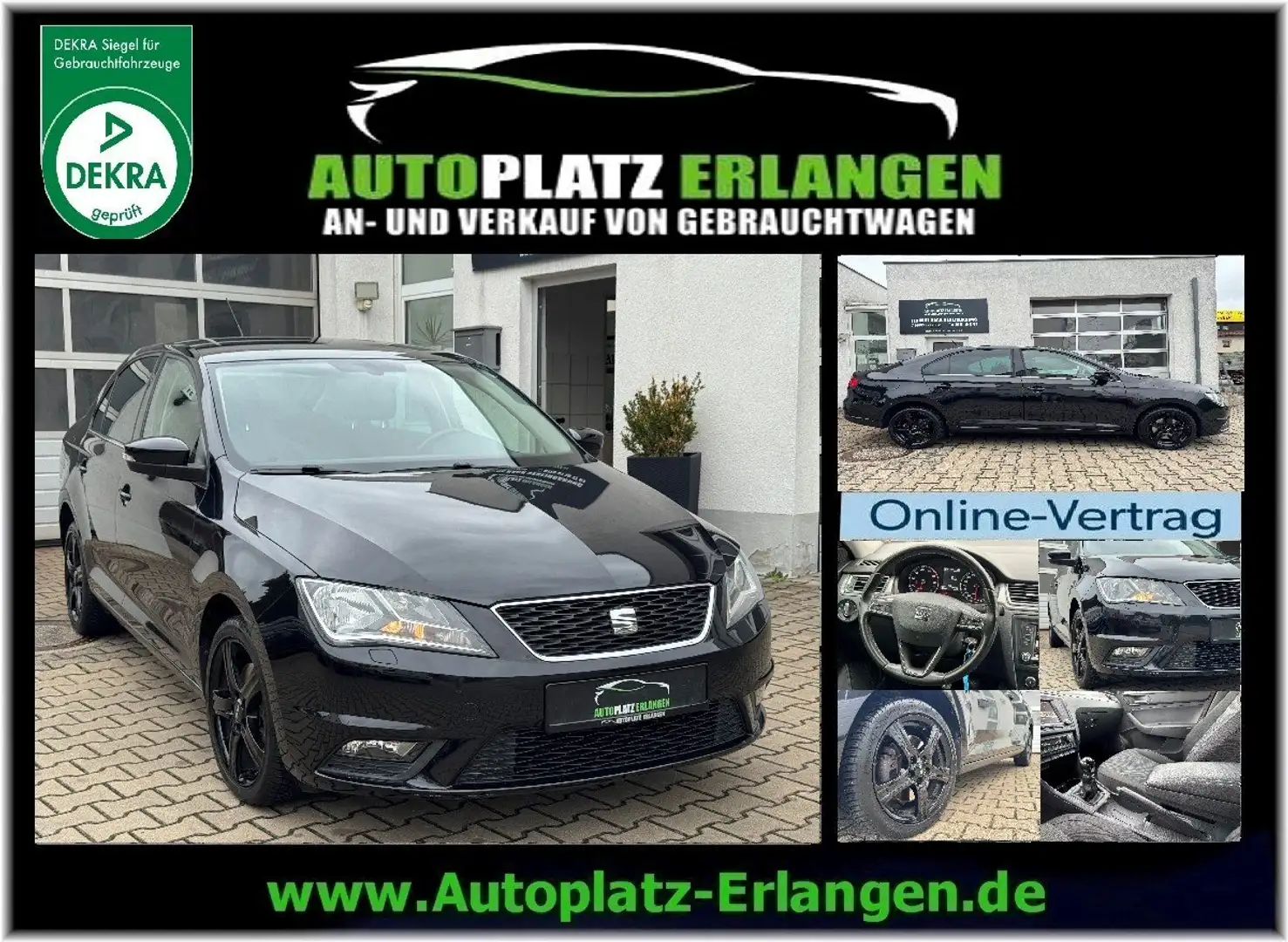 SEAT Toledo Style *SHZ*PDC*Tempomat* Schwarz - 1