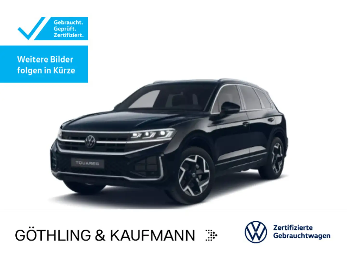 Volkswagen Touareg R-Line 4M TDI*NAV*AHK*KAM*LUFT*LEDER*HUD Schwarz - 1