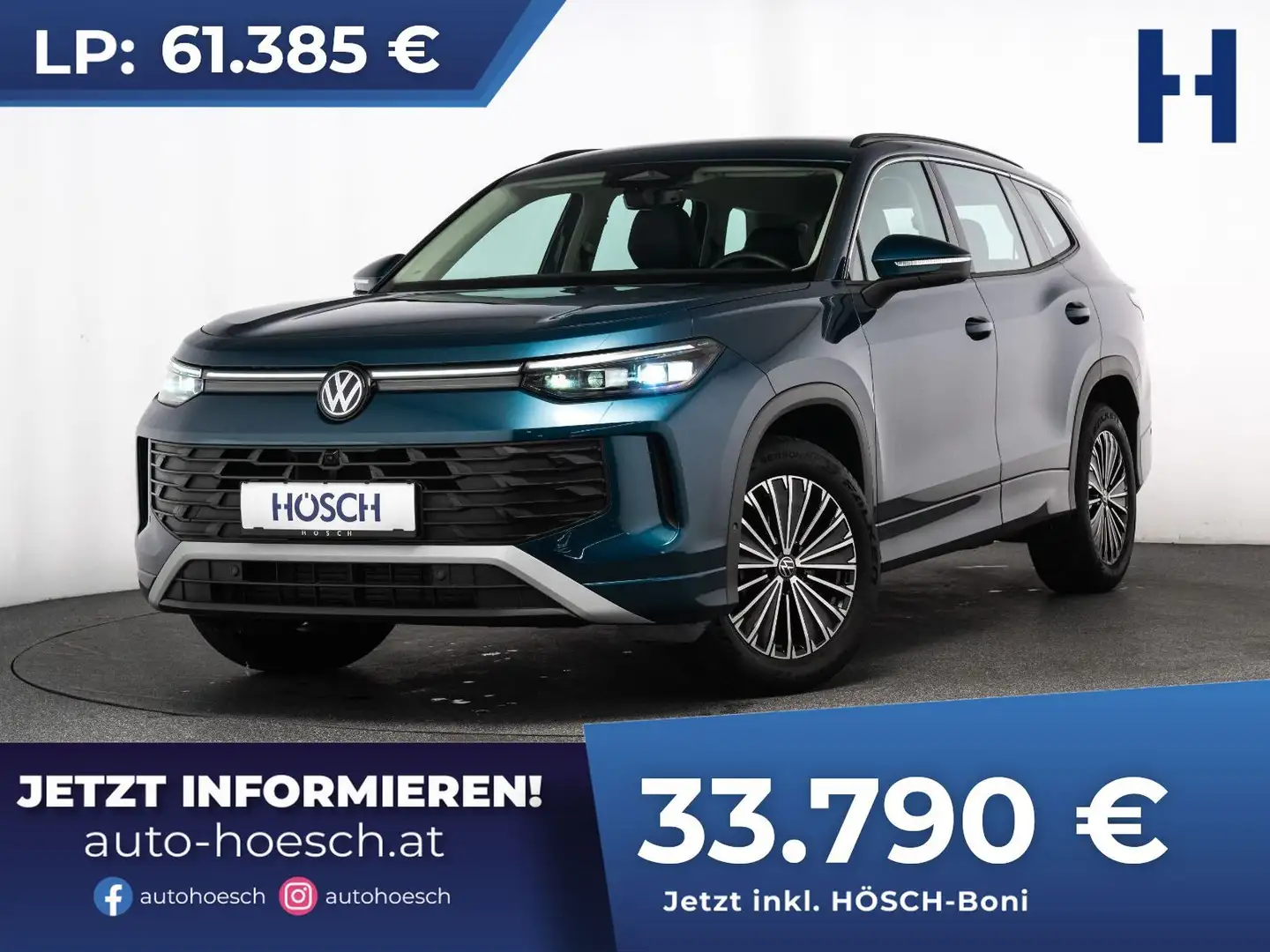 Volkswagen Tayron eTSI Life 7-SITZE TOP EXTRAS -45% Blau - 1