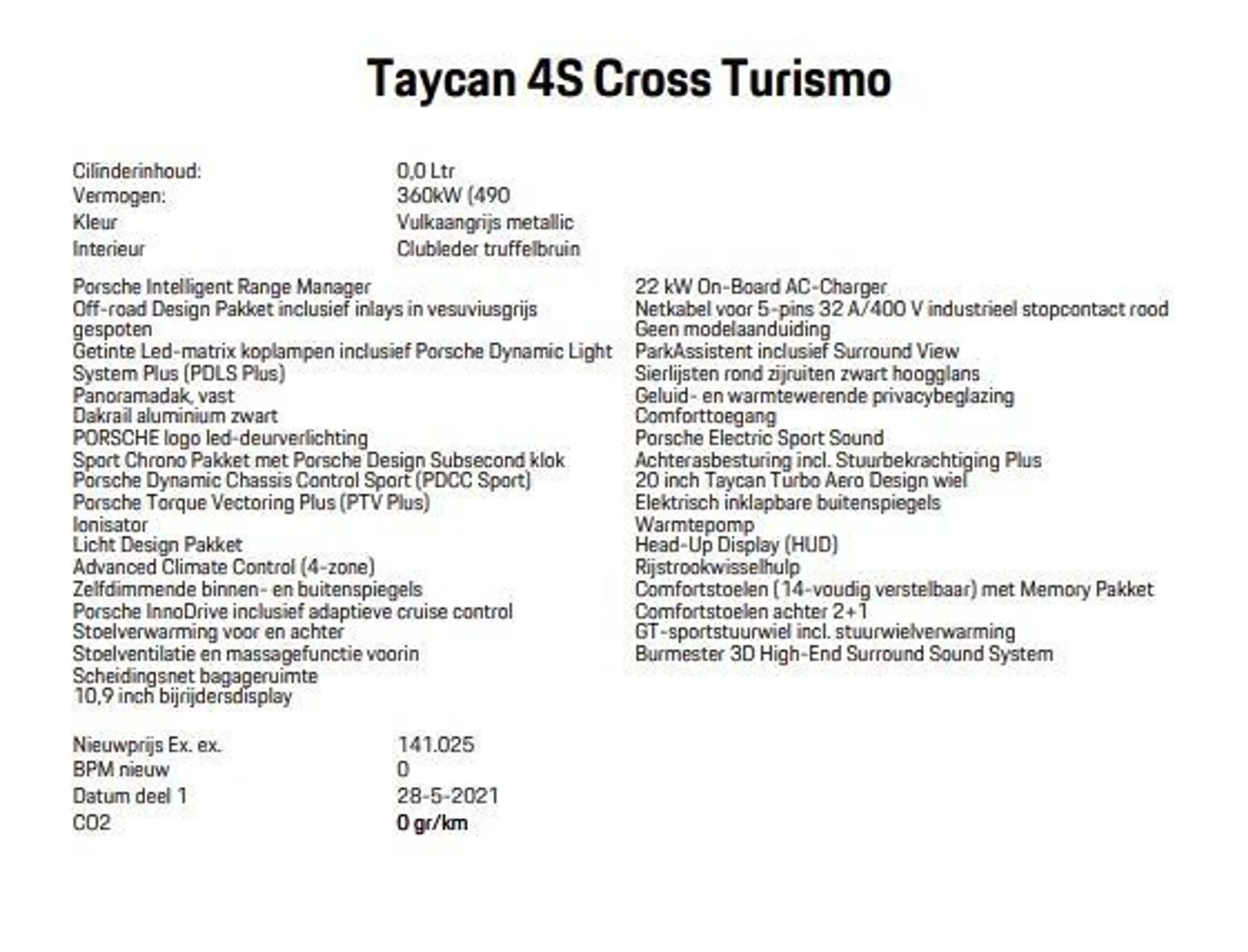 Porsche Taycan Cross Turismo 4S 93 kWh — photo 3