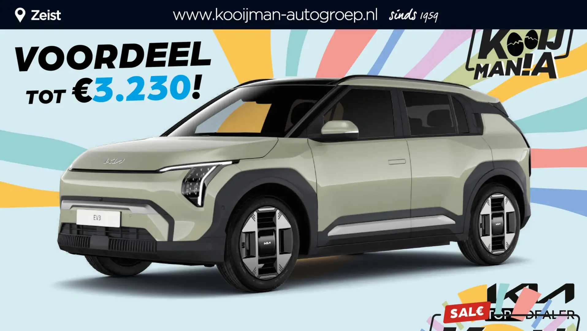 Kia EV3 Plus 81.4 kWh €39.965,- RIJKLAAR! Nu €3.230,- voor - 1