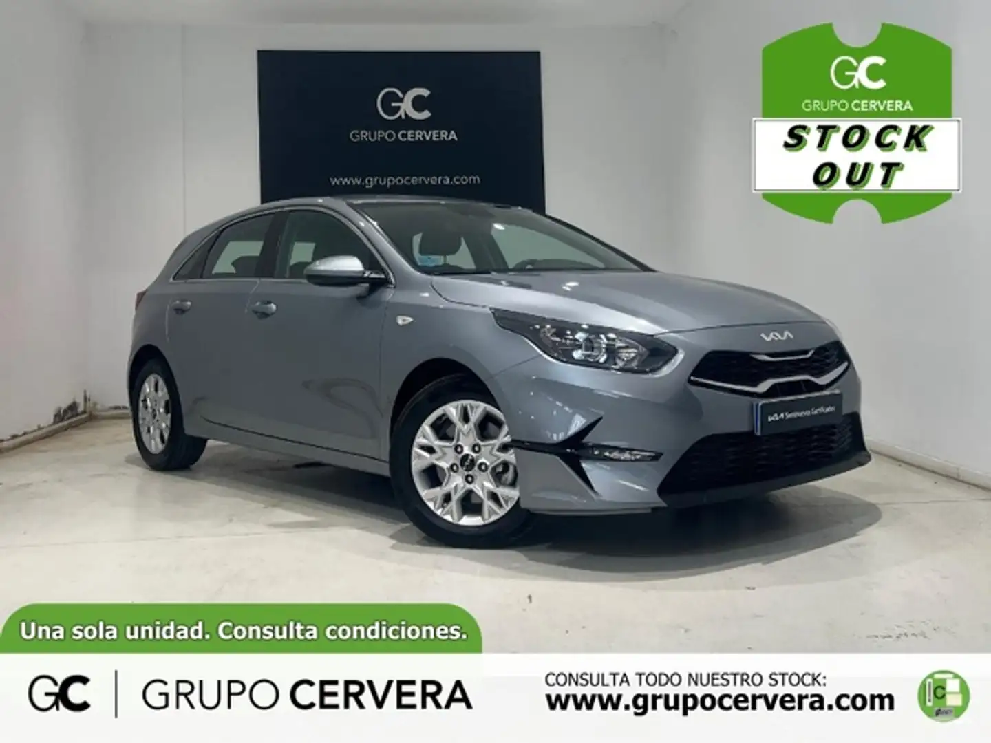 Kia Ceed / cee'd 1.0 T-GDI Eco-Dynamics Drive 120 Gris - 1