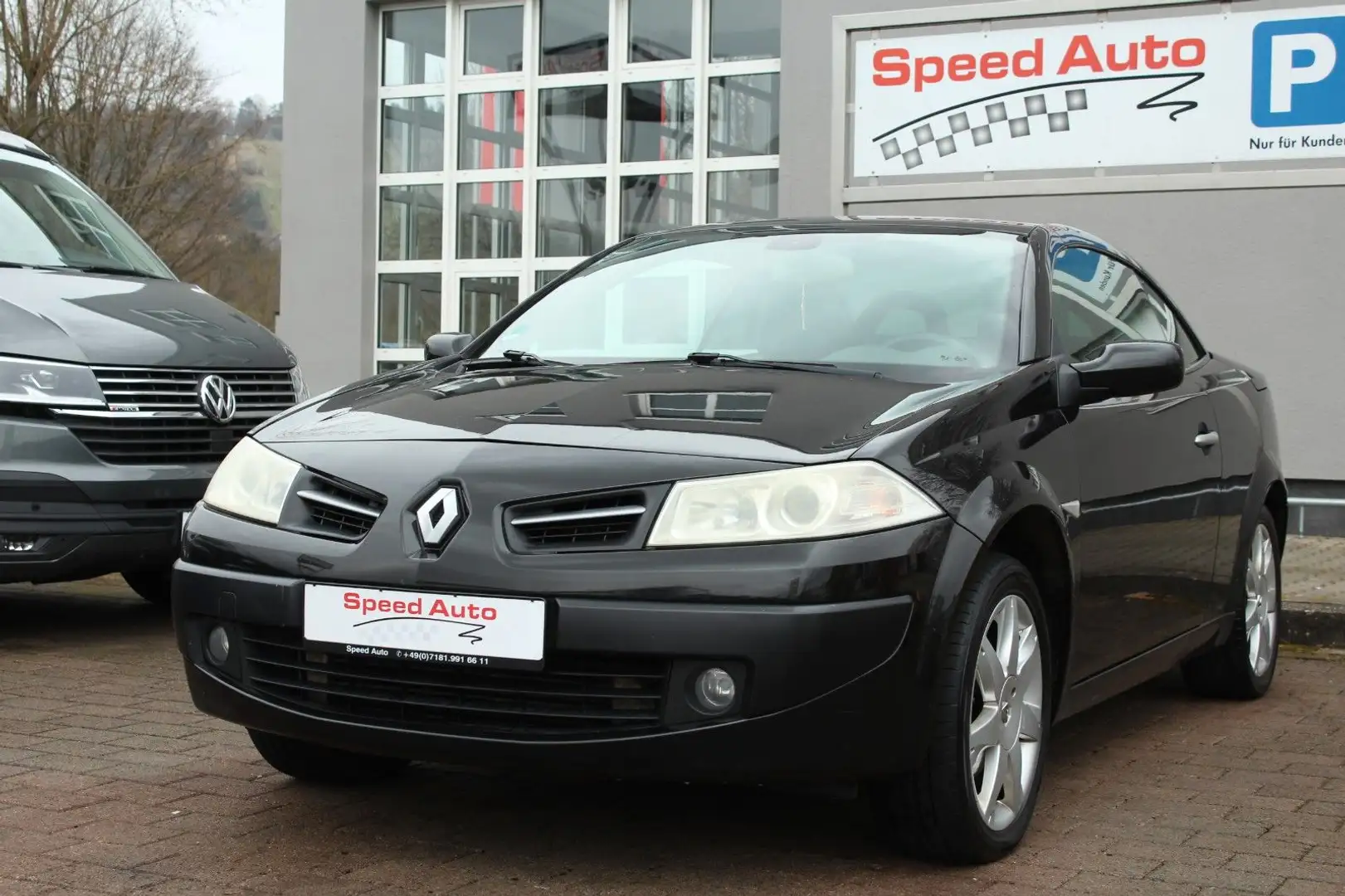 Renault Megane II Coupe/Cabrio Exception/PANORAMA/LEDER Negro - 2