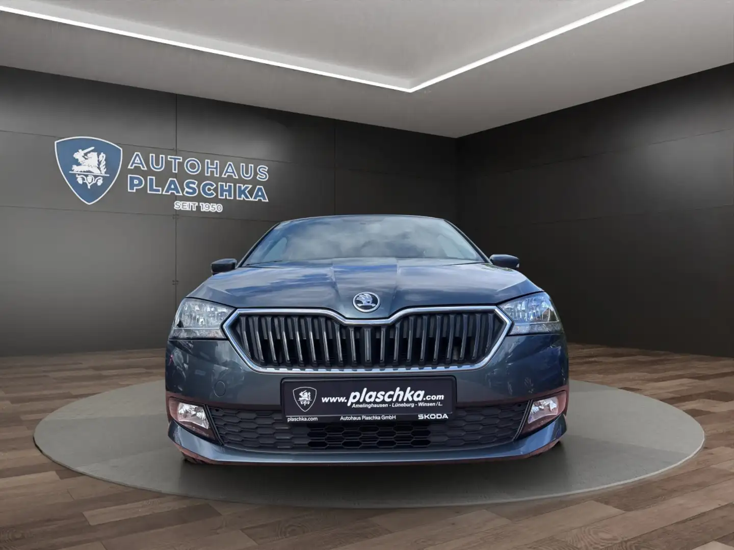 Skoda Fabia C.1.0 MPI SHZ+DAB+PDC Klima Einparkhilfe Gris - 2