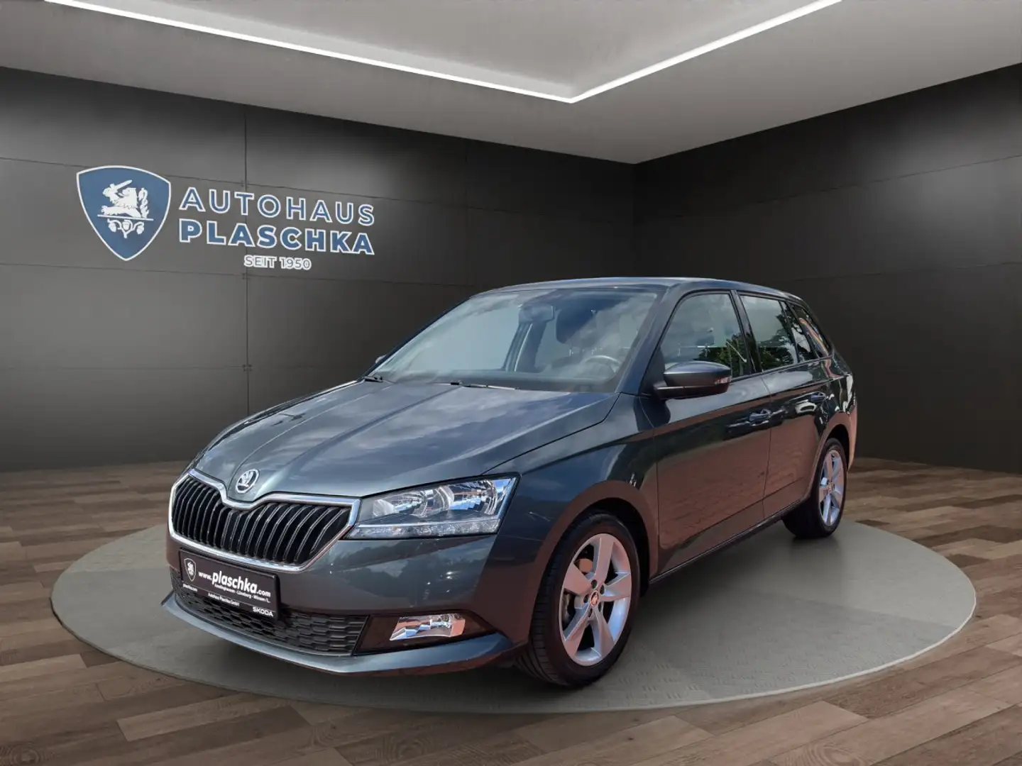 Skoda Fabia C.1.0 MPI SHZ+DAB+PDC Klima Einparkhilfe Gris - 1
