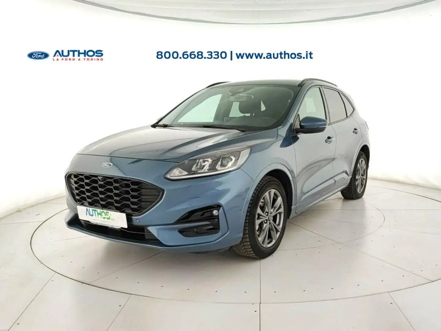 Ford Kuga 2.5 full hybrid ST-line 2wd 190cv e-shifter Bleu - 1
