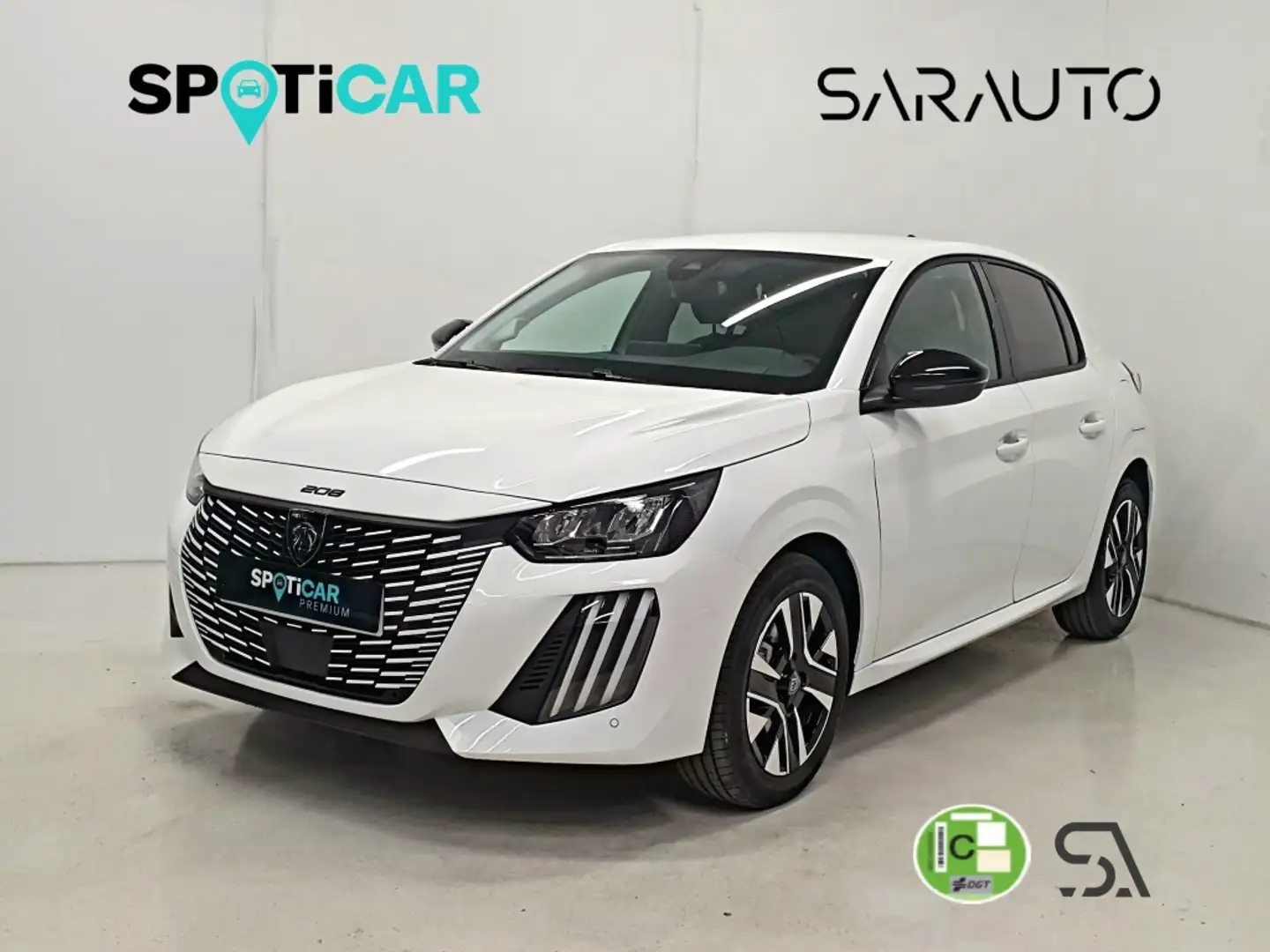 Peugeot 208 1.2 Puretech S&S Allure 100 Blanco - 1