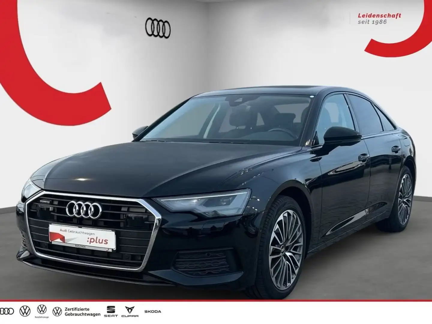 Audi A6 50 TFSI e Quattro 299Ch ACC Navi PDC Garantie / 39 Noir - 1