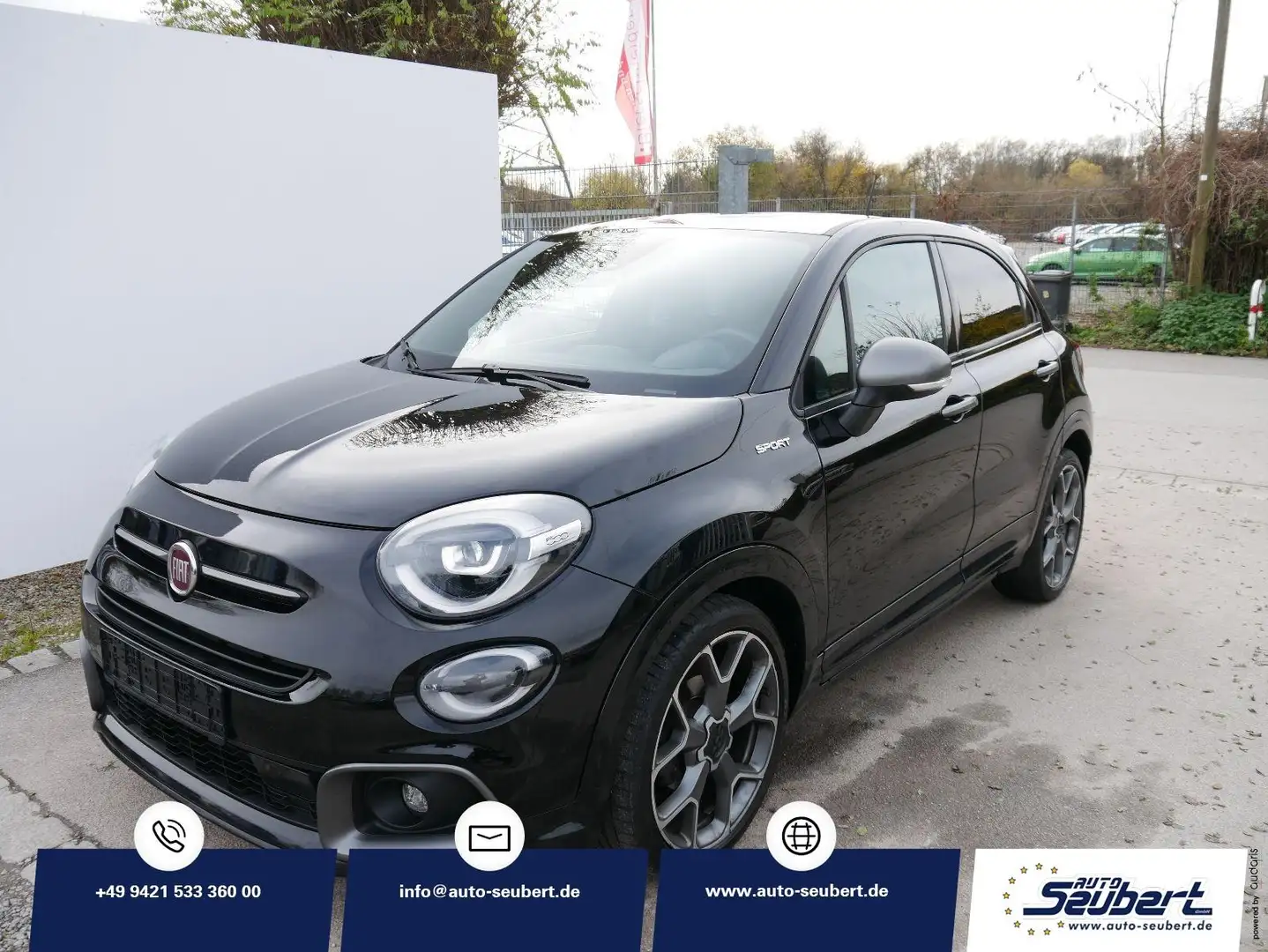 Fiat 500X 1.0 KAT Sport*NAVI*PDC-HI*KAMERA*LED*TEMPOMAT*KLIM Schwarz - 1