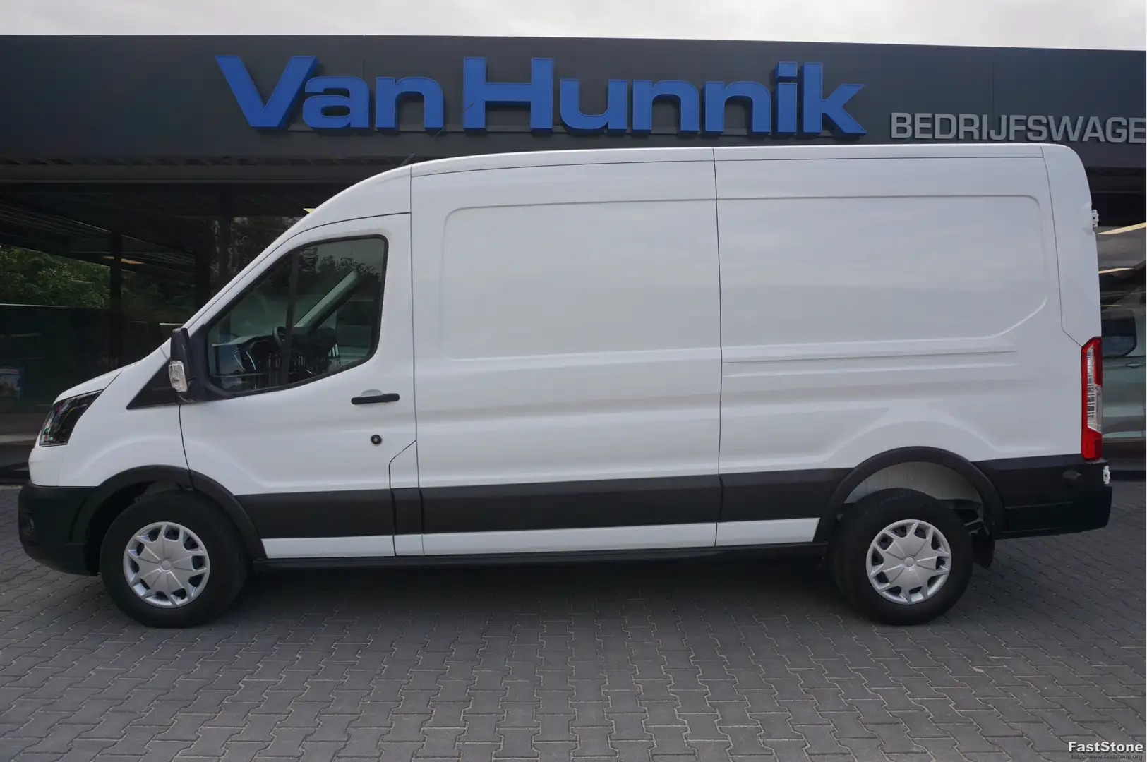 Ford Transit 350L 105PK L3H2 RWD BPM VRIJ!! 12" Sync 4 Apple CP Blanc - 2