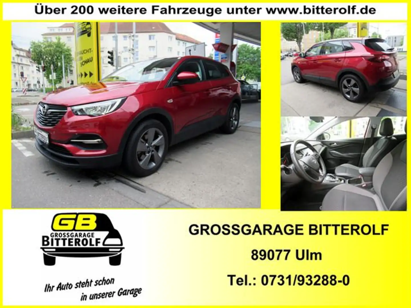 Opel Grandland X Grandland PluginHybrid Autom Navi/AHK/SHZ/LED/PD Rot - 1