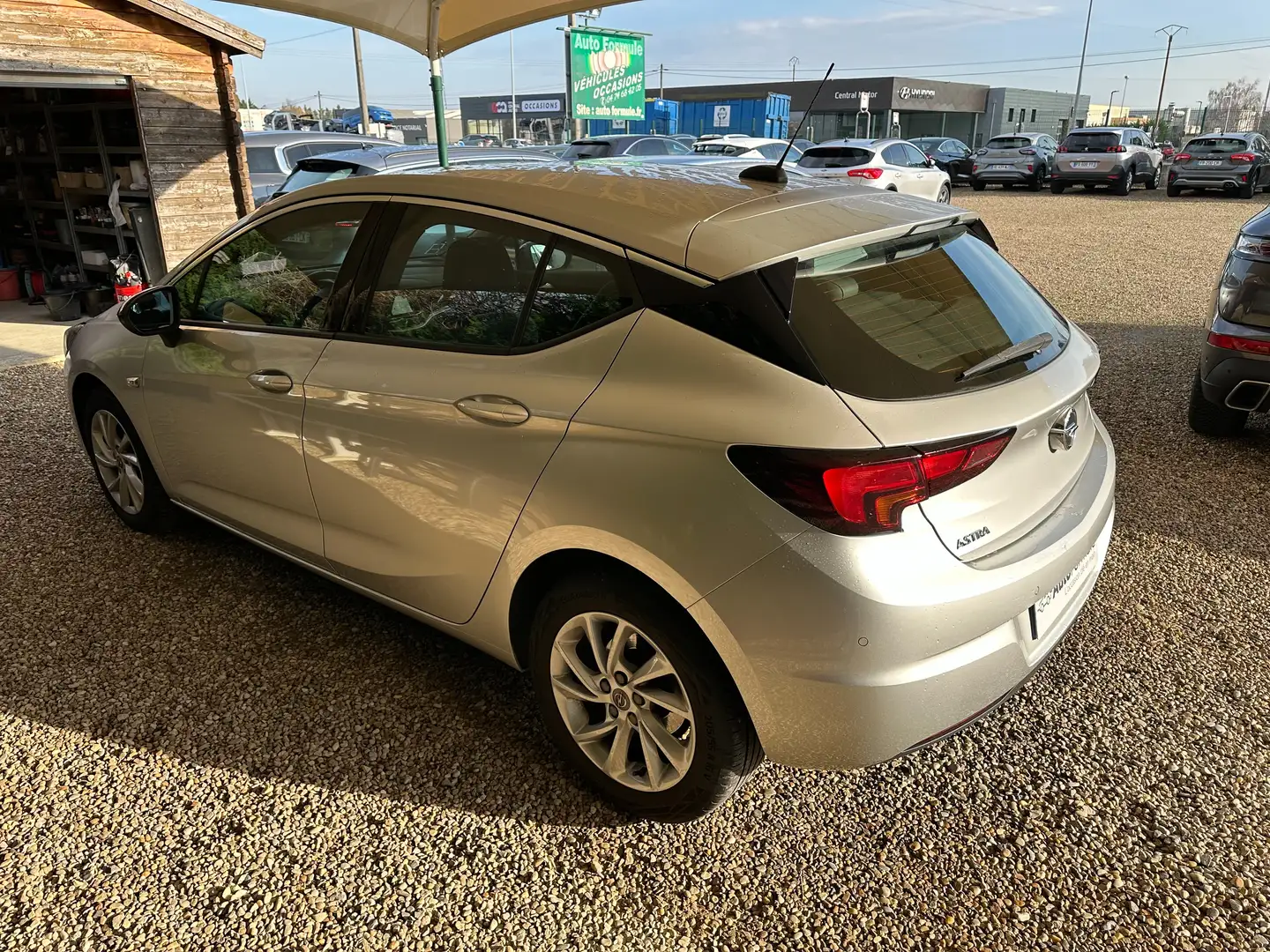 Opel Astra 1.5 Diesel 122ch Elegance Business 2021 Gris - 2