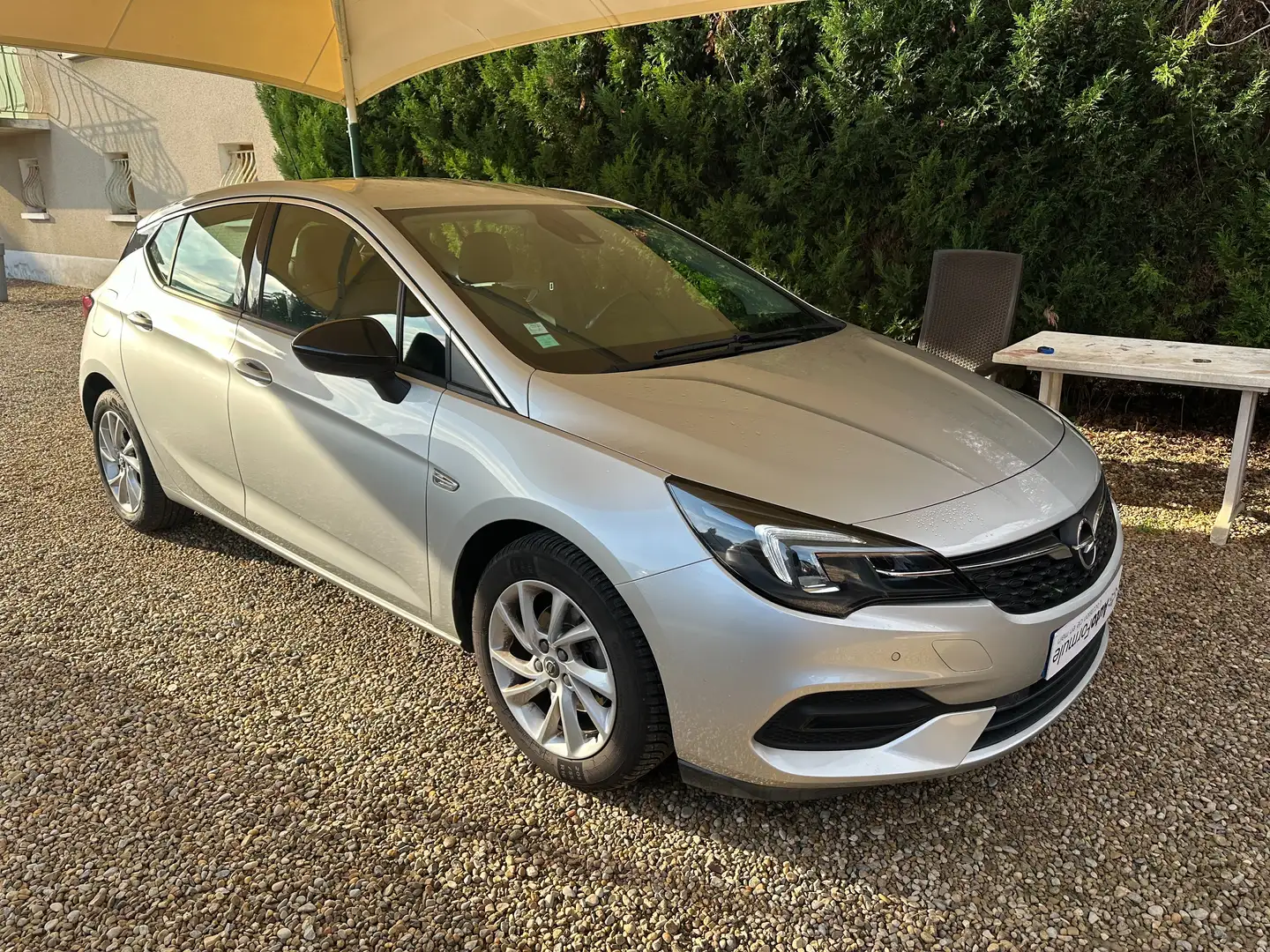 Opel Astra 1.5 Diesel 122ch Elegance Business 2021 Gris - 1