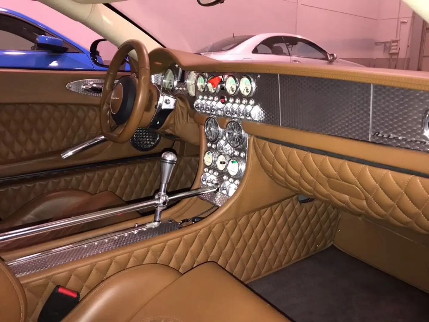 Spyker C8 aileron Albastru - 2