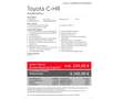 Toyota C-HR 1.8 Hybrid Team D neues Modell, KlimaA., BT Noir - thumbnail 23
