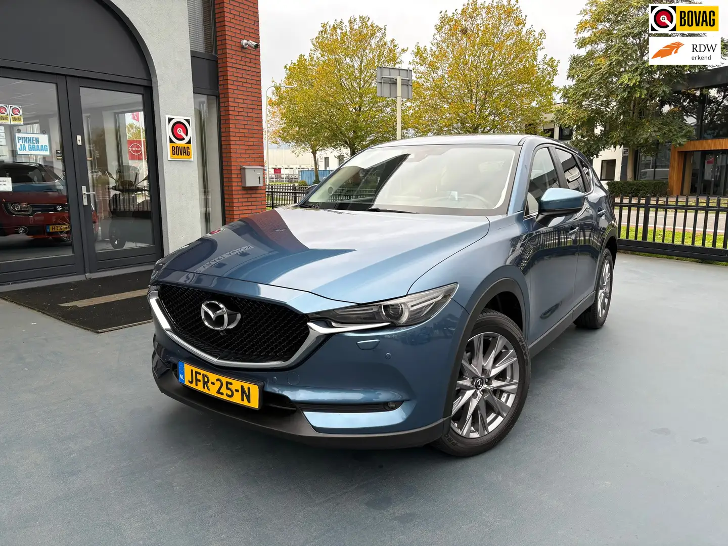 Mazda CX-5 2.5 SkyActiv-G 194 Luxury AUTOMAAT LMV Blauw - 1