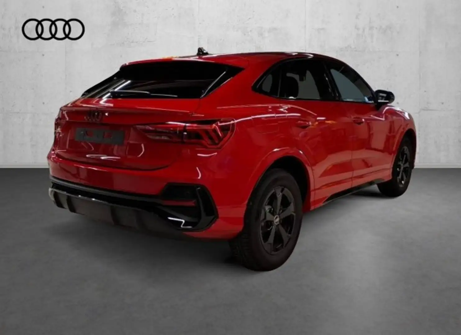 Audi Q3 Sportback S line 35 TDI ACC+AHK+LED+NAVI+VC Rouge - 2