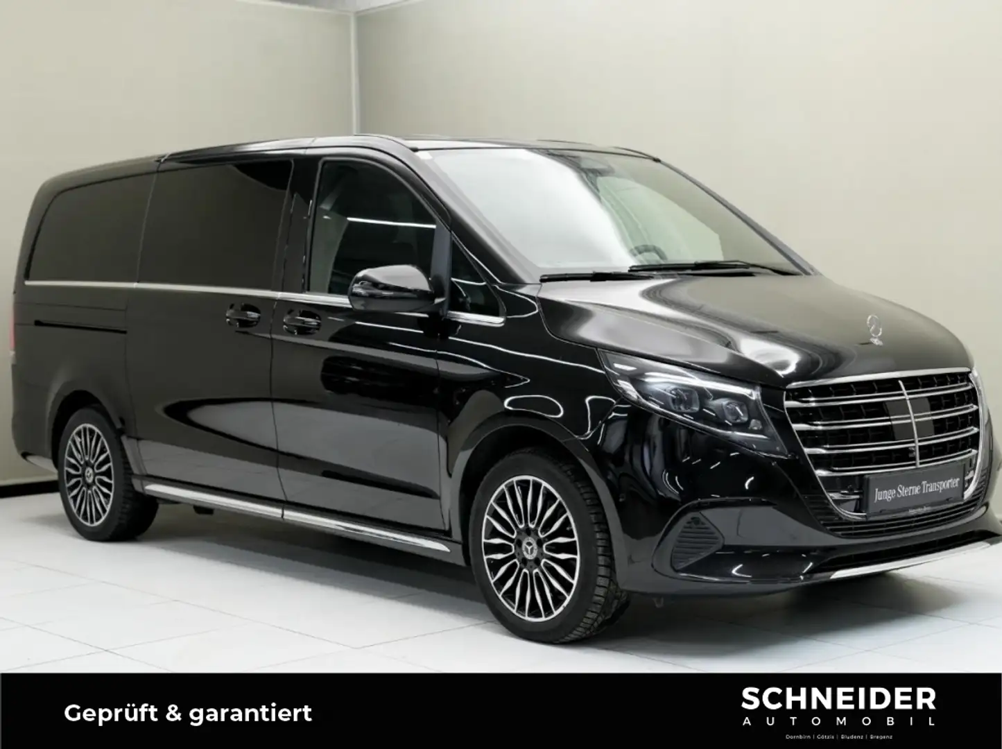 Mercedes-Benz V 300 d 4MATIC EXCLUSIVE Lang SpurH Luft ACC Navi Schwarz - 1