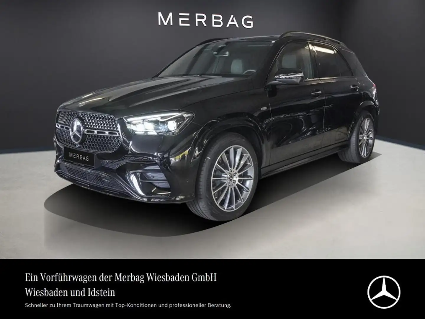 Mercedes-Benz GLE 350 de-AMG-AIRMATIC-DISTRONIC-PANO-UVP 108.000,- Schwarz - 1
