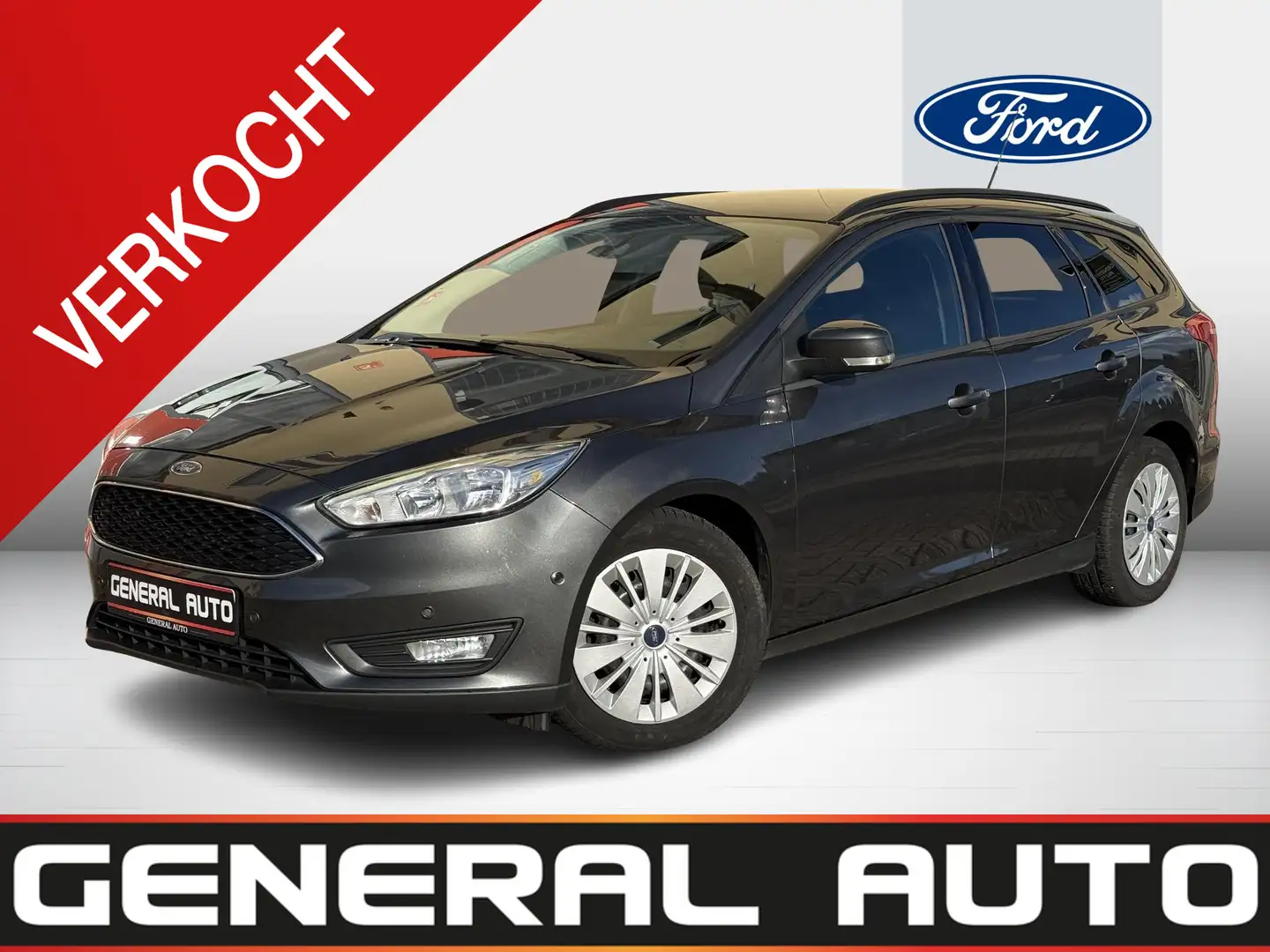 Ford Focus Wagon 1.0 Titanium Edition, Navi, Nieuwe Distribut Gris - 1