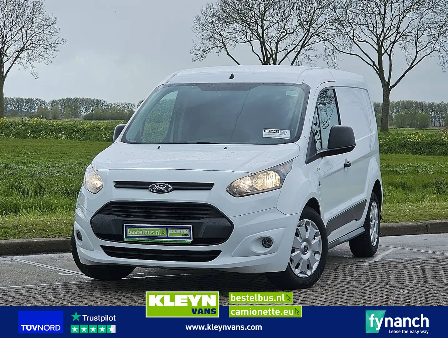 Ford Transit Connect l1 airco 3-zits nap! Wit - 1