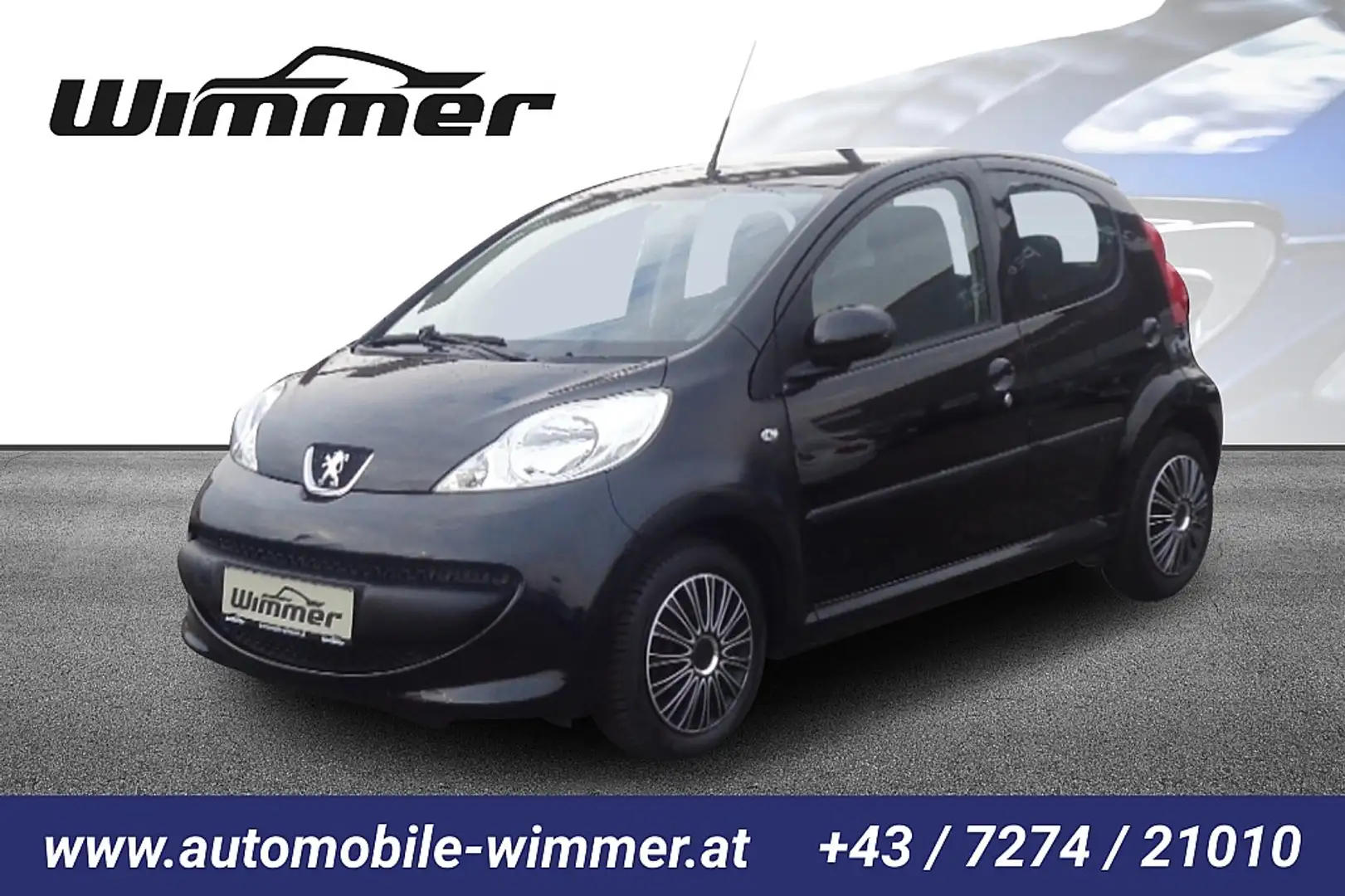Peugeot 107 Urban 1,0 12V Schwarz - 1