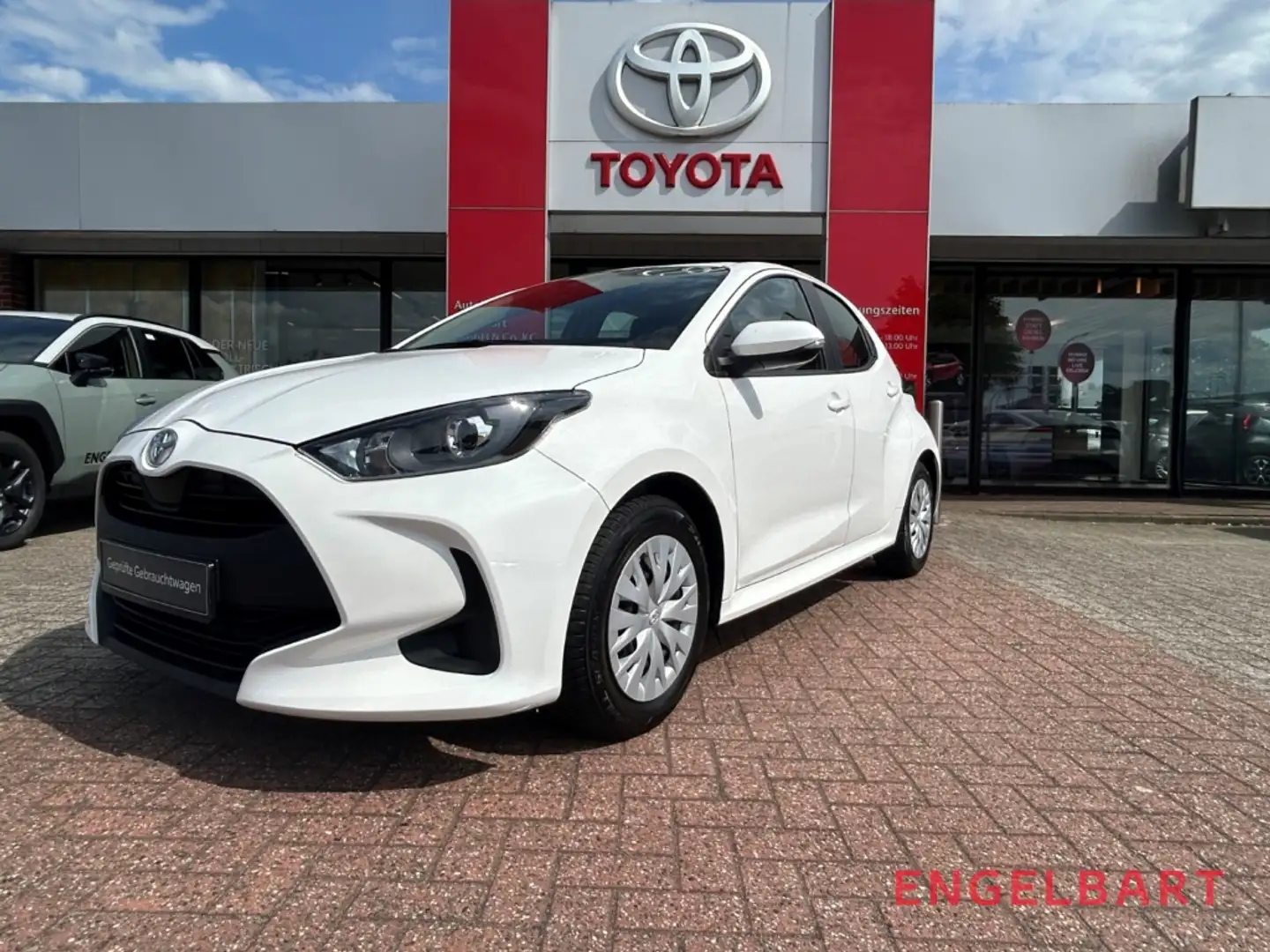 Toyota Yaris Comfort 1.0 Dual-VVTi Apple CarPlay  Spurhalteass. Blanco - 1